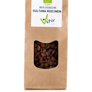 Vitiv Sultana Rozijnen Bio (250 gr)
