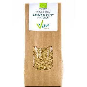 Vitiv Basmati Rijst Volkoren Bio (500 gr)