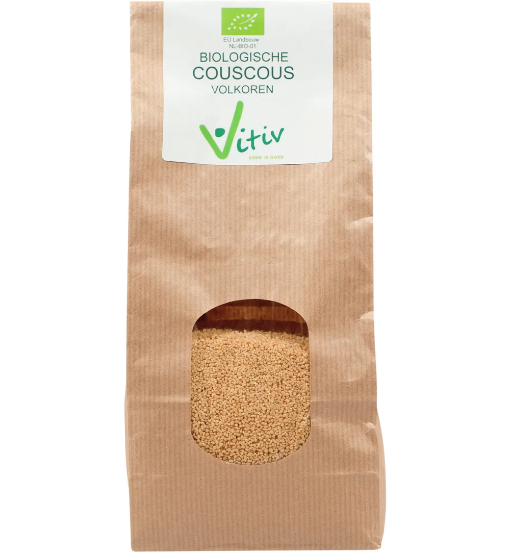 Vitiv Couscous Volkoren Bio (500 gr)