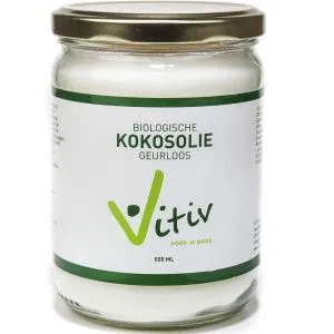 Vitiv Kokosolie Geurloos Bio (500 ml)