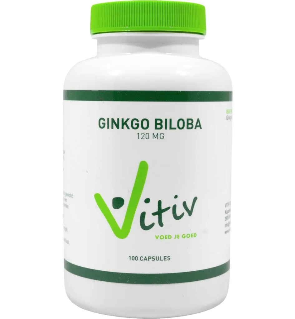 Vitiv Ginkgo biloba (100 capsules)