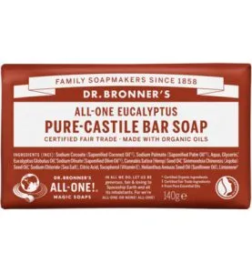 Dr. Bronner'S Barsoap Eucalyptus (140 gr)