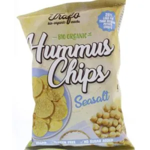Trafo Hummus chips seasalt bio (75 gr)