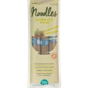 Terrasana Bruine Rijstnoedels Met Wakame Bio (250 gr)