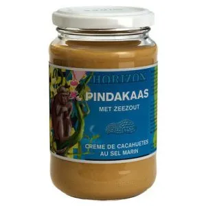 Horizon Pindakaas met zeezout eko bio (350 gr)