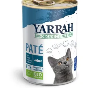 Yarrah Kat Pate Met Vis Bio (400 gr)
