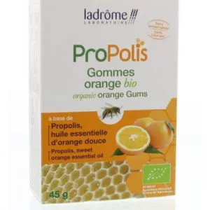 Ladrôme Propolis gommetjes sinaas bio (45 gr)