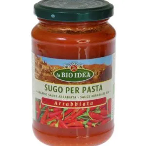 La Bio Idea Pastasaus Arrabiata Bio (340 gr)