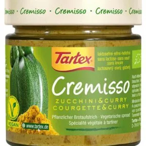 Tartex Cremisso Courgetty Curry Bio (180 gr)