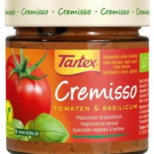 Tartex Cremisso Tomaat Basilicum Bio (180 gr)