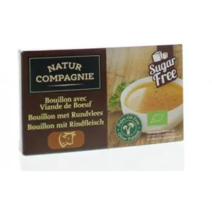 Natur Compagnie Rundvleesbouillon Blokjes Bio (8 Stuks)