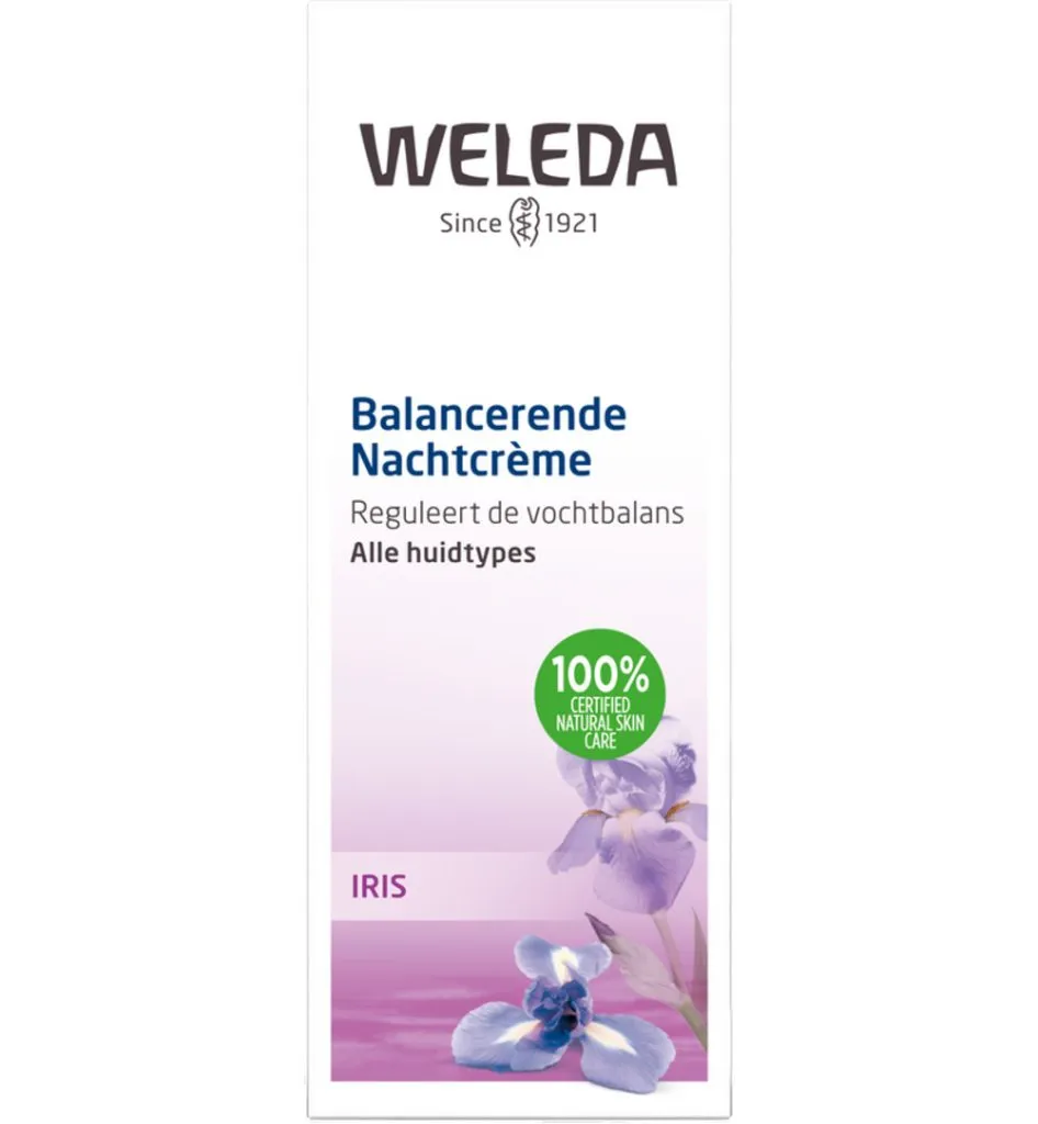 WELEDA Iris balancerende nachtcreme (30 ml)
