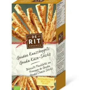 De Rit Goudse kaasstengels bio (100 gr)