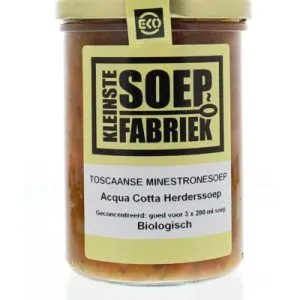 Kleinstesoepfabriek Acqua Cotta Toscaanse Minestronesoep Bio (400 ml)