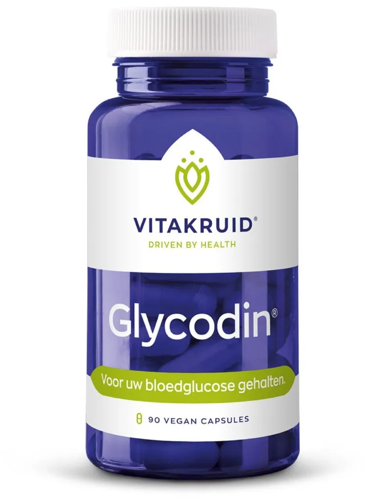 Vitakruid Glycodin Chroom Biotine Alfa-Liponzuur L-Taurine (90 vega capsules)
