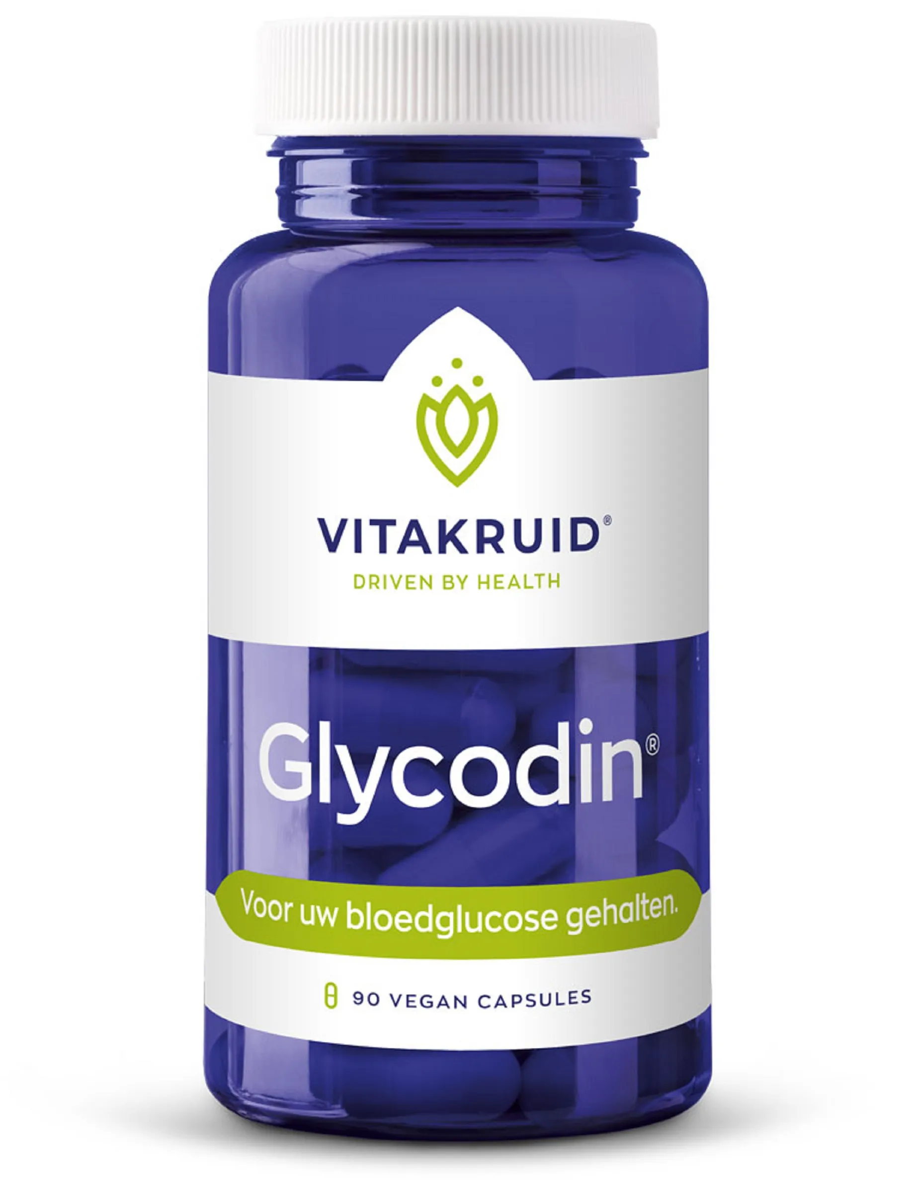 Vitakruid Glycodin Chroom Biotine Alfa-Liponzuur L-Taurine (90 vega capsules)