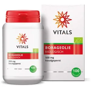 Vitals Borageolie 500 Mg Bio (100 softgels)