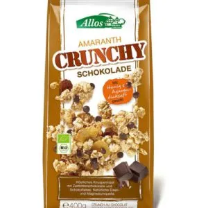 Allos Crunchy Amarant Chocolade Bio (400 gr)