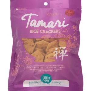 Terrasana Japanse Bruine Rijscrackers Eko Bio (60 gr)