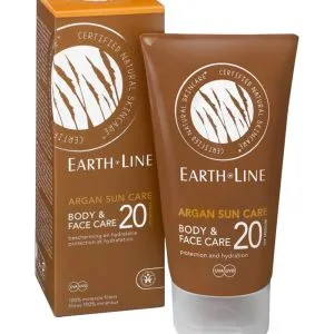 Earth-Line Argan sun face en body (150 ml)