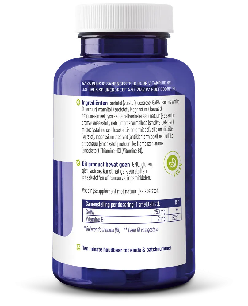 Vitakruid Gaba Plus (90 stuks) - image 2