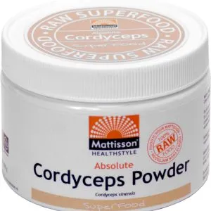 Mattisson Cordyceps Powder - Cordyceps Sinensis Organic Bio (100 gr)