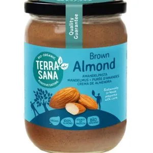 TerraSana Amandelpasta zonder zout bio (500 gr)