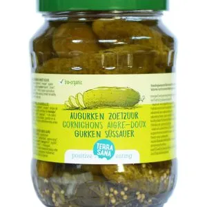 Terrasana Augurken Fris Zoet/Zuur Bio (670 gr)