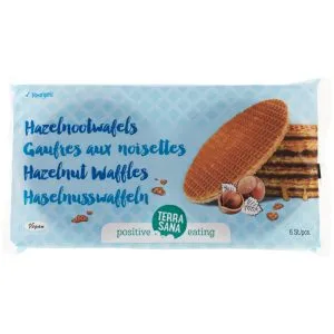 TerraSana Hazelnootwafels bio (175 gr)