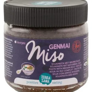 Terrasana Genmai Miso Ongepasteuriseerd Glas Bio (350 gr)