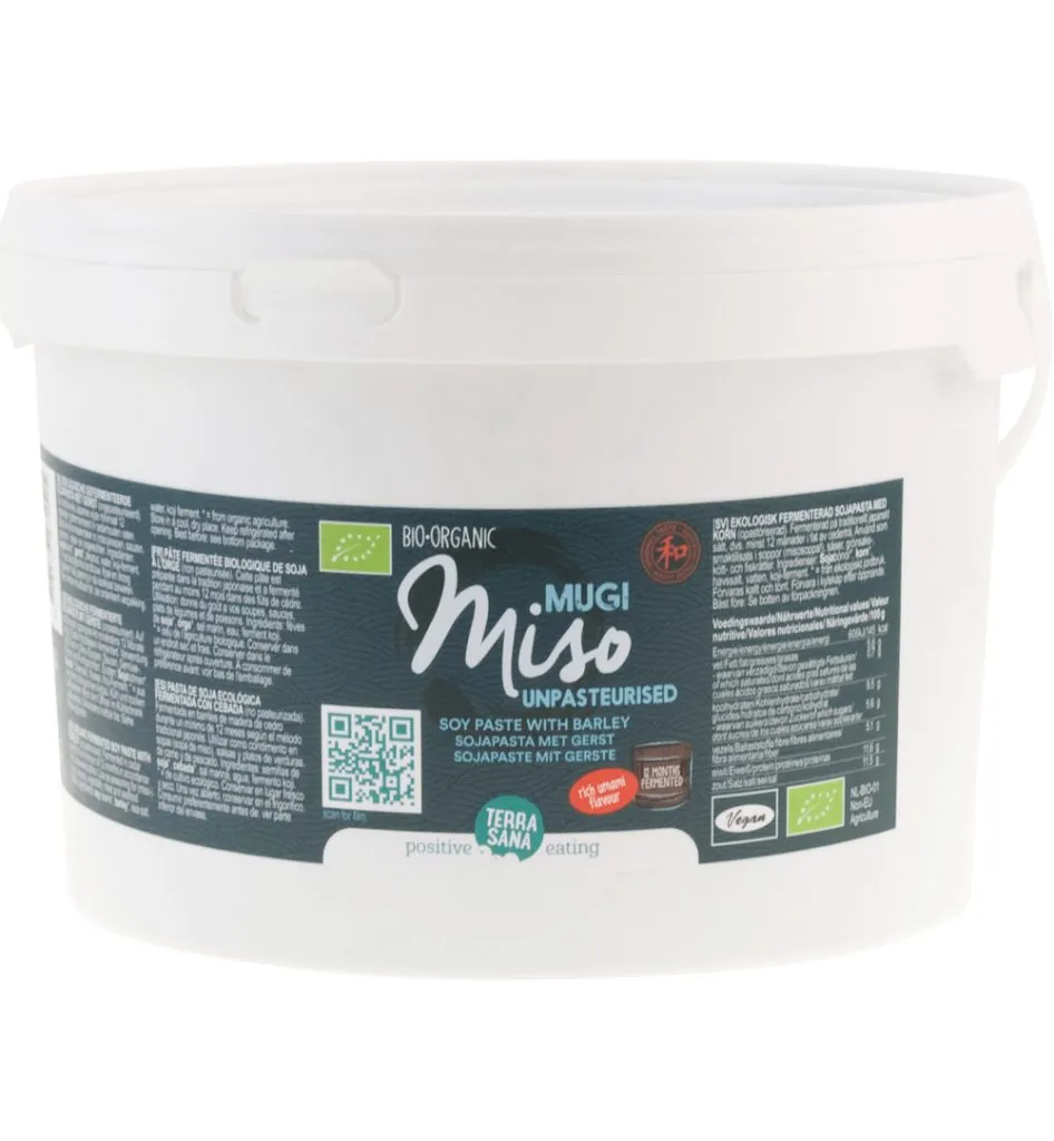 Terrasana Mugi Miso Gerst Ongepateuriseerd Bio (2500 gr)
