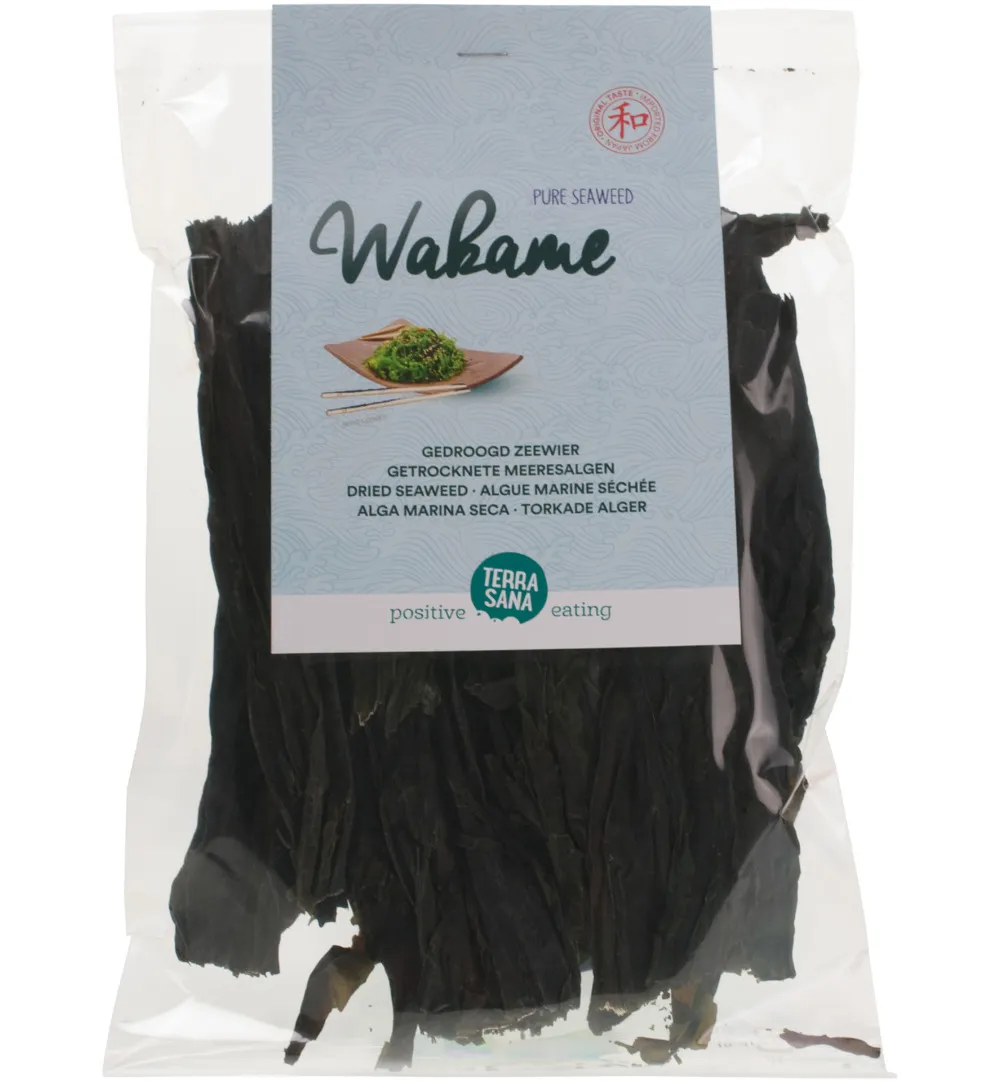 Terrasana Wakame Zongedroogd (100 gr)