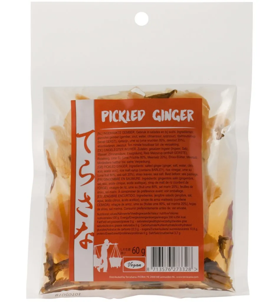 Terrasana Gember Pickled (60 gr)