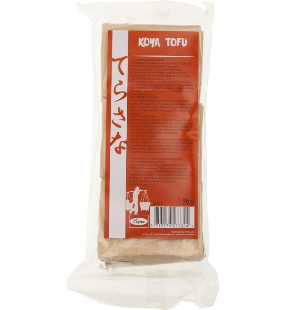 Terrasana Koya Tofu Gevriesdroogd (96 gr)