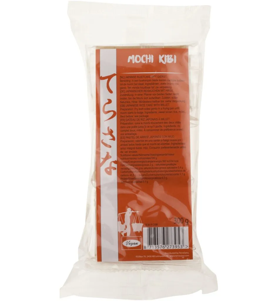 Terrasana Genmai Mochi Kibi (300 gr)