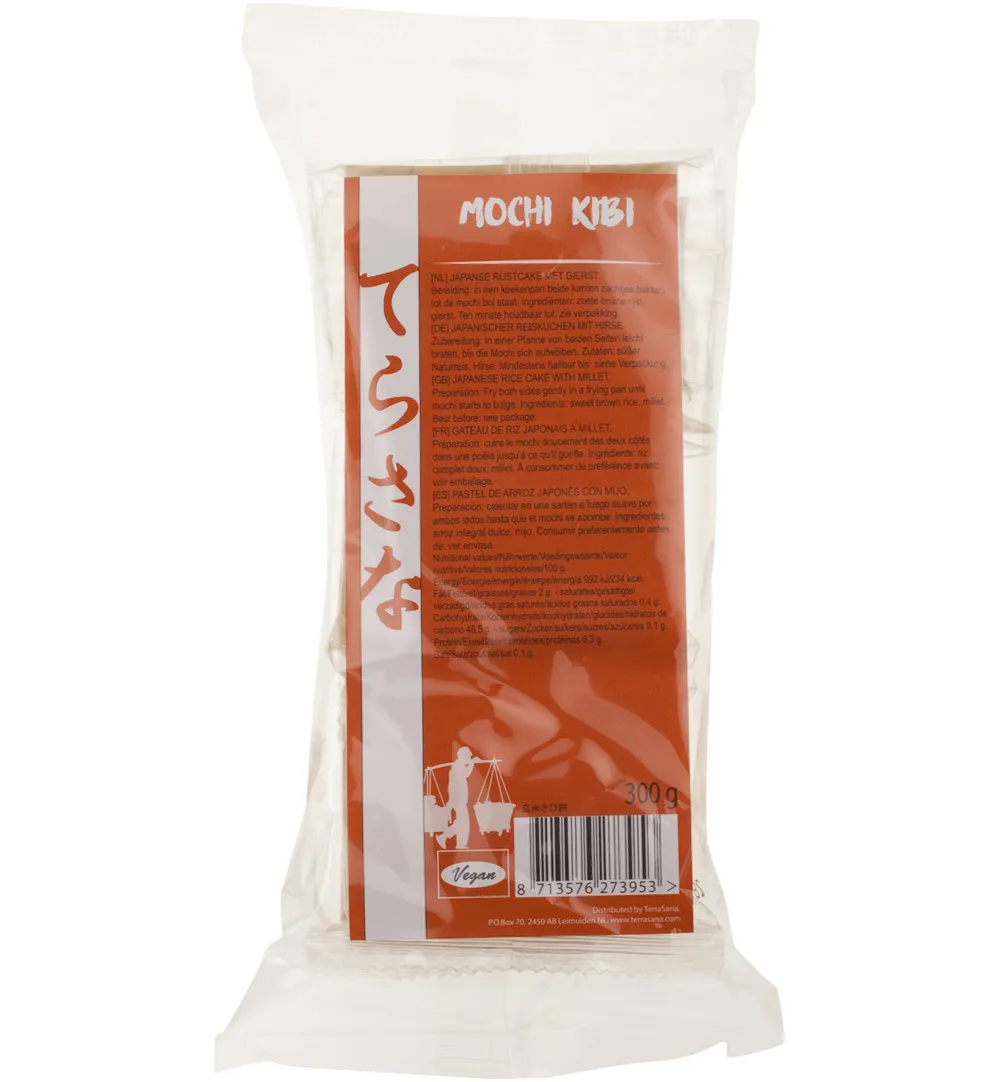 Terrasana Genmai Mochi Kibi (300 gr)