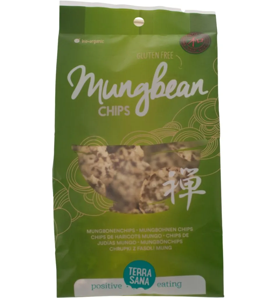 TerraSana Mungbonen chips bio (50 gr)