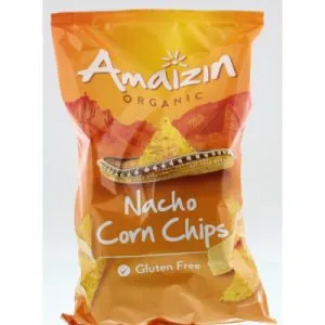Amaizin Corn chips nacho bio (150 gr)