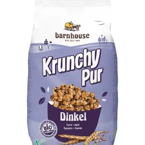 Barnhouse Krunchy Pur Spelt Suikervrij Bio (375 gr)