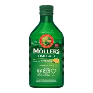Mollers Omega-3 Levertraan Citroen (250 ml)