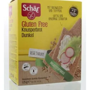 Dr. Schär Knusperbrot Dunkel (125 gr)