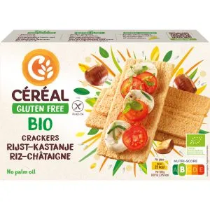Céréal Cracker Rijst Kastanje Bio (250 gr)