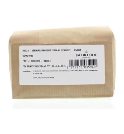 Jacob Hooy Ideaalgewicht/vermageringskruiden (250 gr)