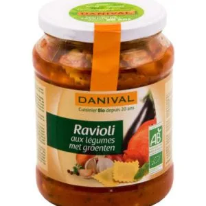 Danival Ravioli Metgroenten Bio (670 gr)