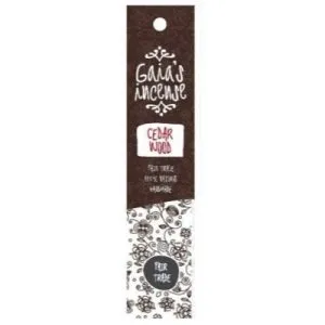 Gaia'S Incense Wierook Gaia Cedar Wood # (1 stuk)