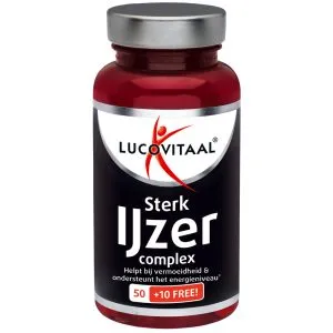 Lucovitaal Sterk IJzer Complex (60 tabletten)