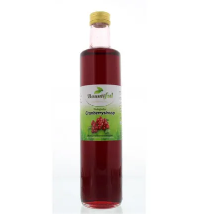 Bountiful Cranberrysiroop bio (500 ml)