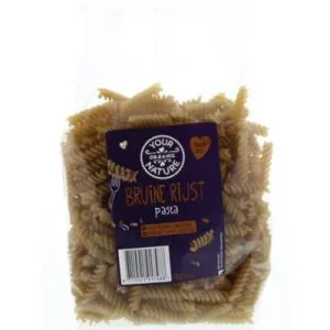 Your Organic Nature Bruine Rijst Pasta Glutenvrij (500 gr)