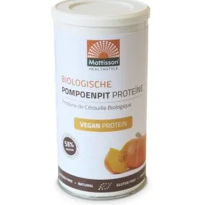 Mattisson Vegan Pompoenpit Proteine 58% Bio (250 gr)