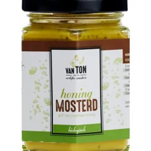 Van TON Mosterd Mosterd Honing Bio (170 gr)